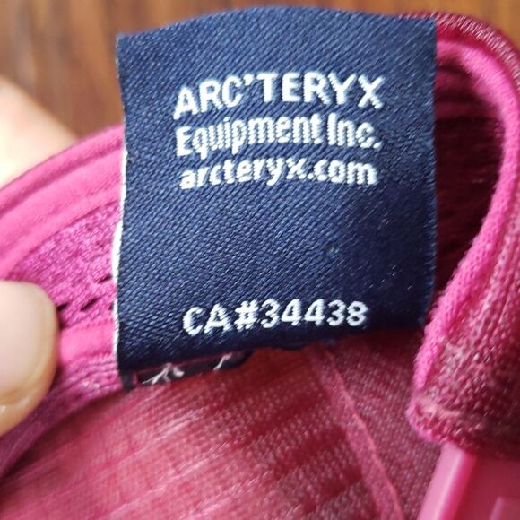Arcteryx Logo Pink Chic Feminine Retro Y2k Streetwear Trendy Athleisure Mesh Cap - Picture 5 of 6